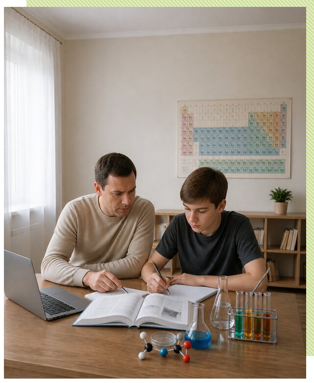 Репетитор по химии 8 класс в Красноярске по цене от 1219 р. | Репетитор-Крс